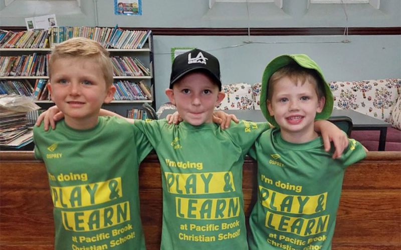 Play and learn students building friendships in the classroom